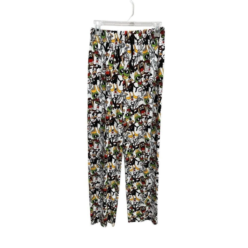 Looney Tunes Men's Small Pajama Pants Taz Bugs Bunny Sylvester Sleep Pants Mens